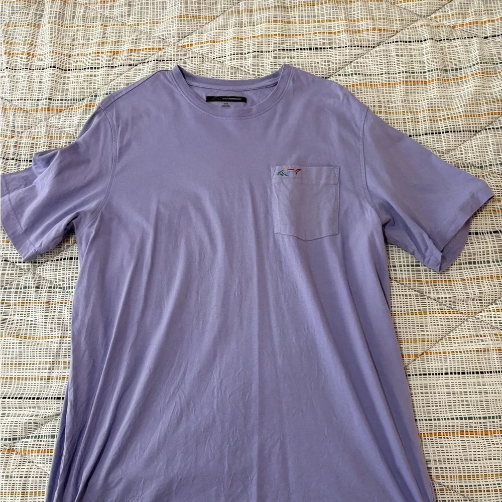Greg Norman Collection Lavender T-Shirt - Picture 2 of 4